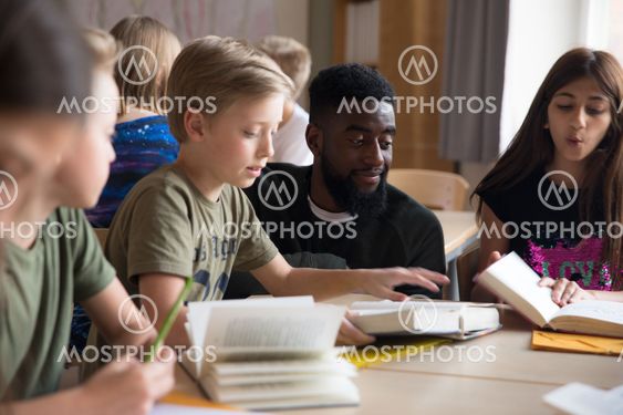 klass i mellanstadiet