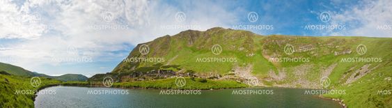 Alpine lake Brebeneckul om sommeren bjerge