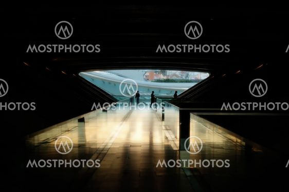 Architecture of modern train station