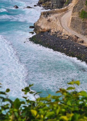 Coast at Uluwatu, Bali, Indonesia.