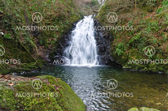 Glenoe Waterfall
