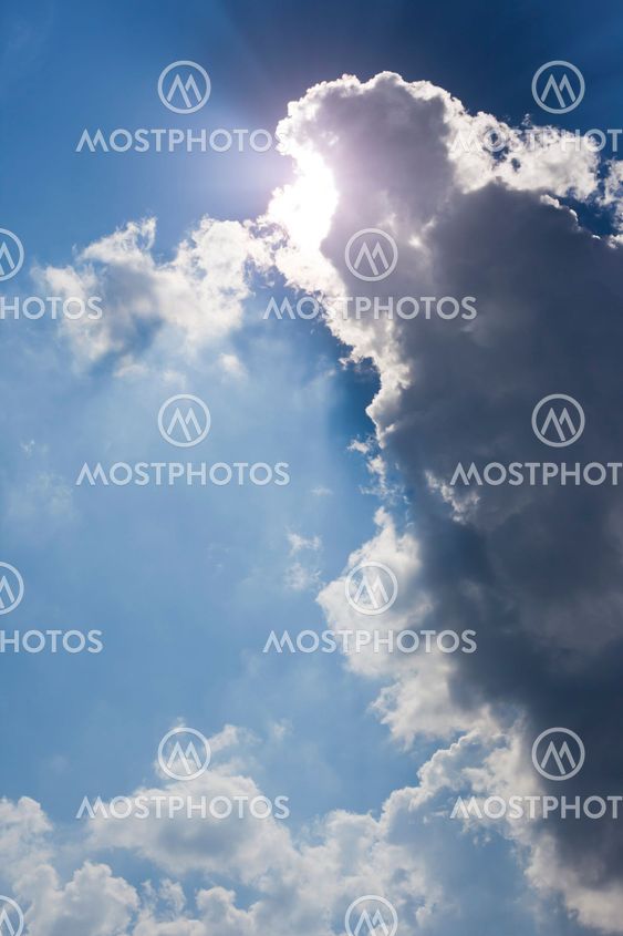 bright sun