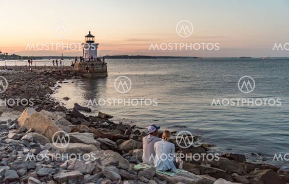 Portland Breakwater lighthouse