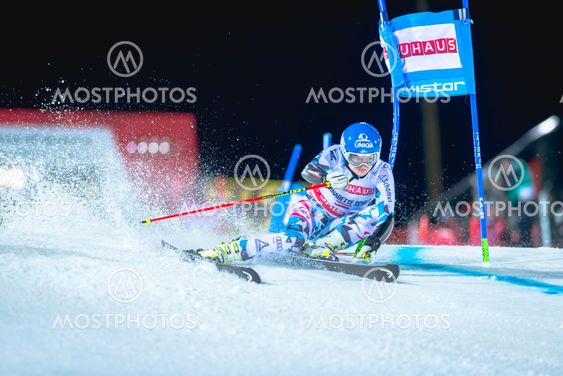 Bernadette Schild (AUT) at the FIS Parallel slalom city...