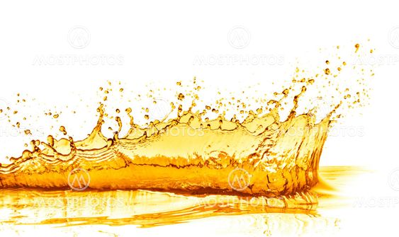 orange juice splash