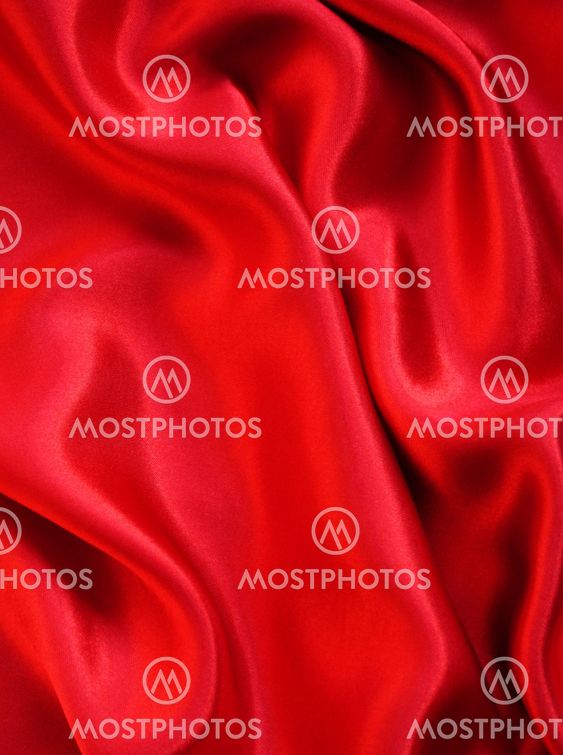 Smooth Red Silk as background