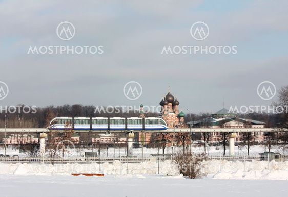 Monorail in Moscow