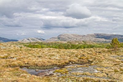 Fjell landscape on Indre-Vikna