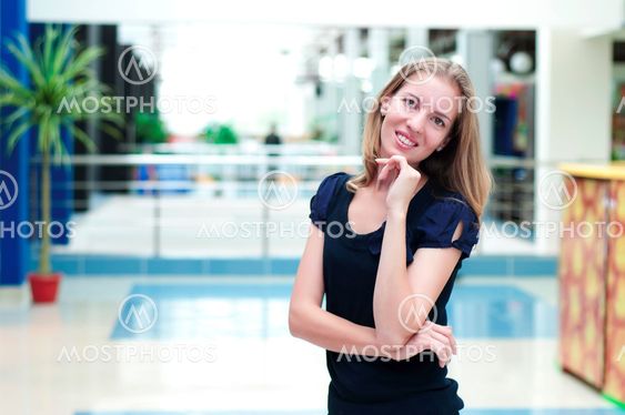 portrait of a smiling woman