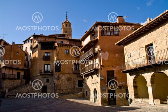 Old town in Spain