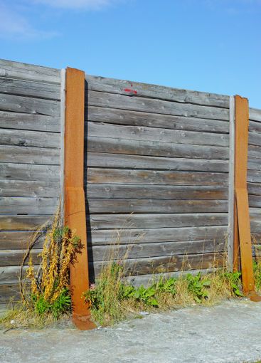 Wooden, outside fence or vintage architecture for...