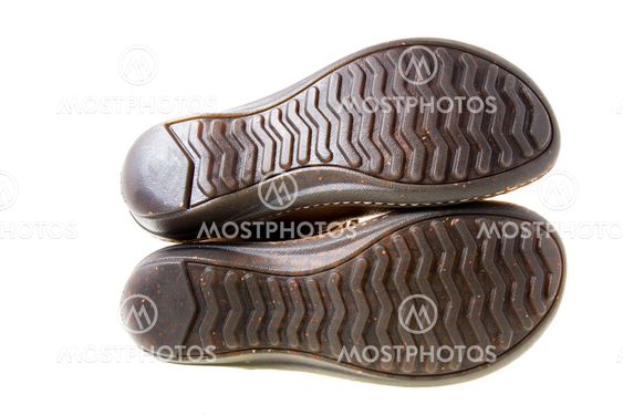Sole of boots (isolated)