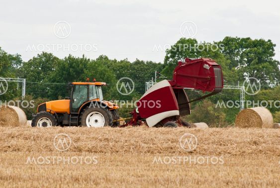 Straw Baling
