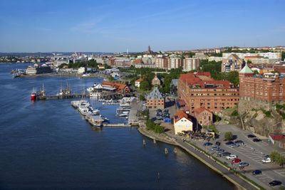 Göteborg utsikt från älvsborgbron