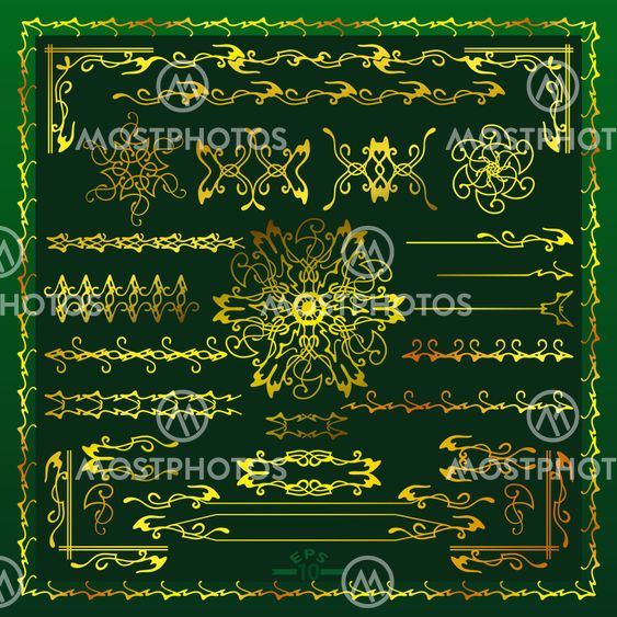 Vector set,gold