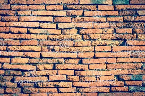 Texture of old brick wall
