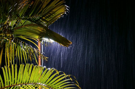 Heavy rain