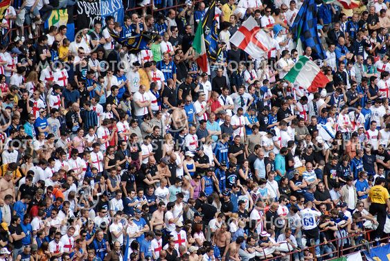 Supporters at the stadium