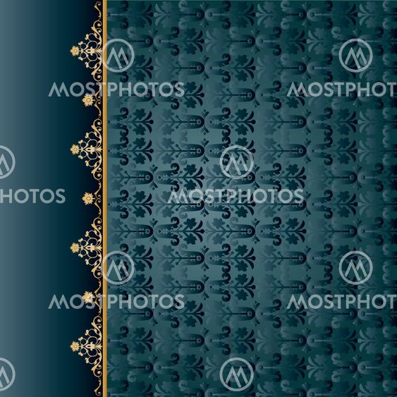 traditional Ottoman seamless pattern one