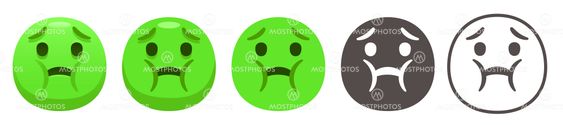 Nauseated emoji
