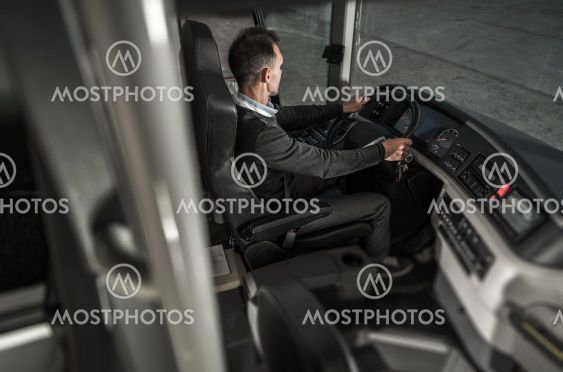 Public Transportation Bus Driver Profession