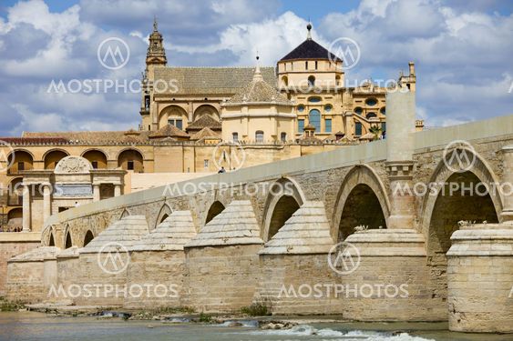 Mezquita and Roman Bridge in Cordoba