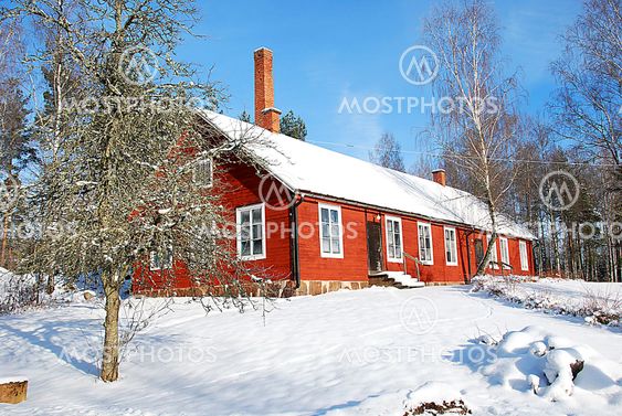 House at Johansfors glass-factory, Sweden