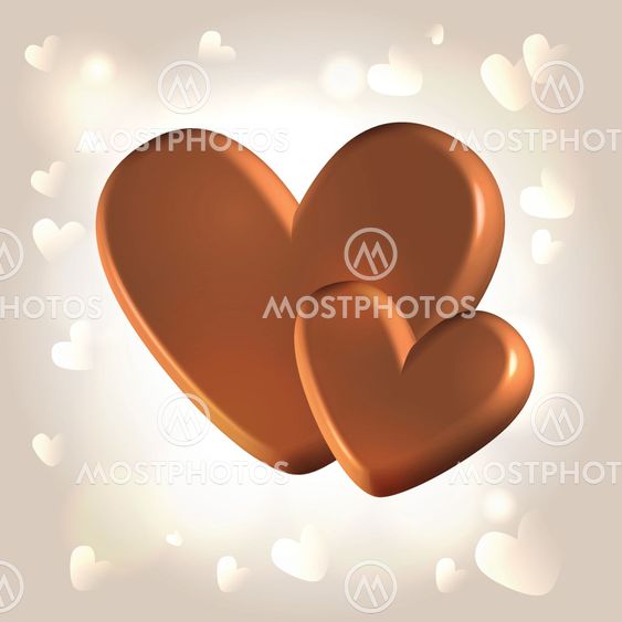 Valentine's day symbolic sweets