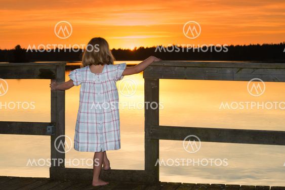 Looking at the sunset