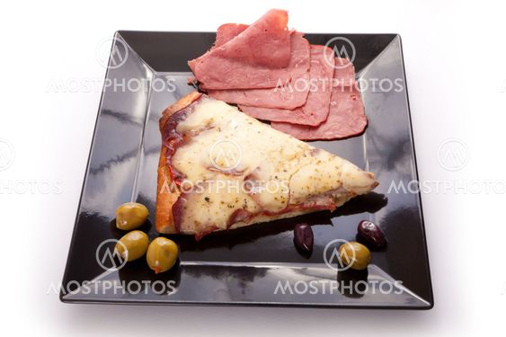 Pizza slice with supreme