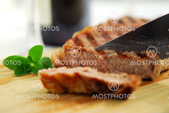 Grilled steak