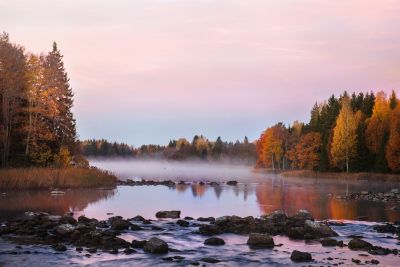 Magical light over Gysinge.
