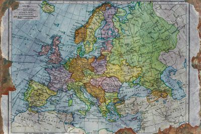 Europe map