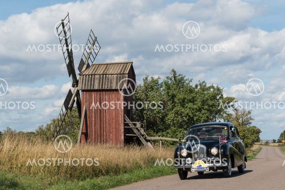 Austin A40 1953 i Svenska Kungsrallyt 2018