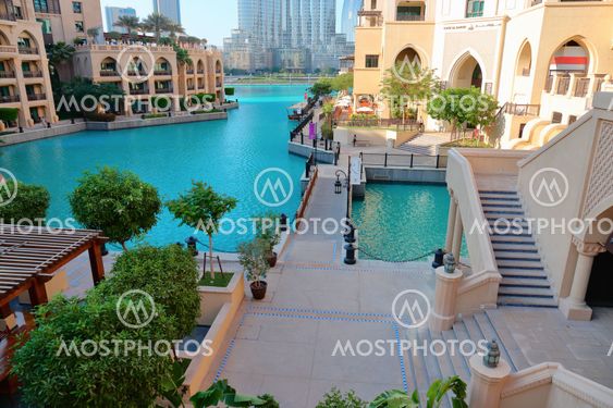 General view of the central area of the city Dubai