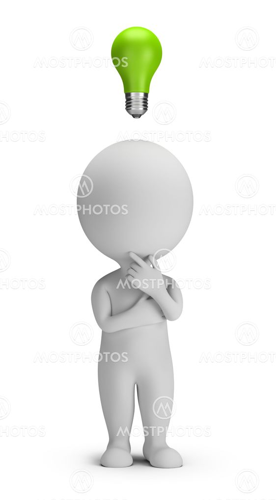 3d small people - idea
