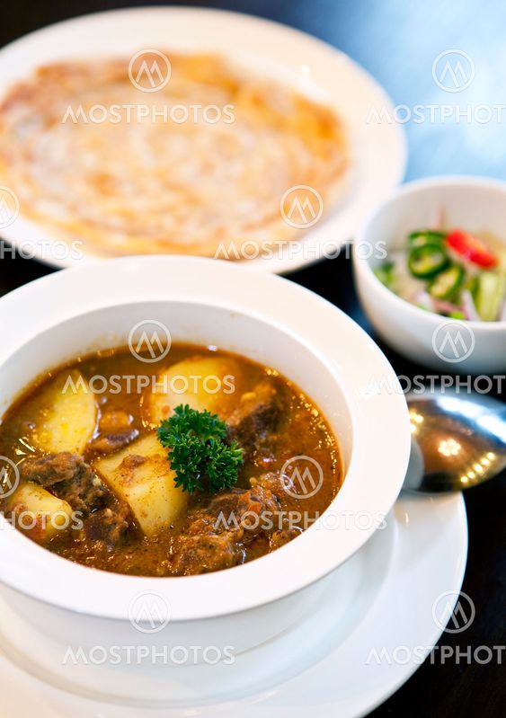 Thai curry with beaf