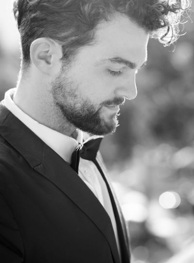 handsome hipster modern elegant man