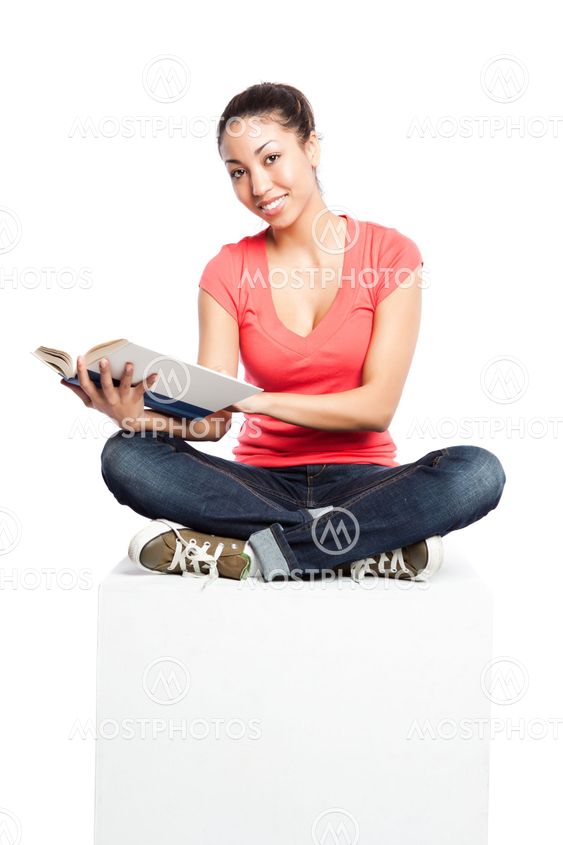 Beautiful college student
