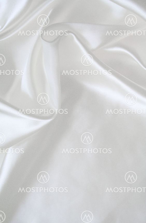 Smooth elegant white silk as wedding background