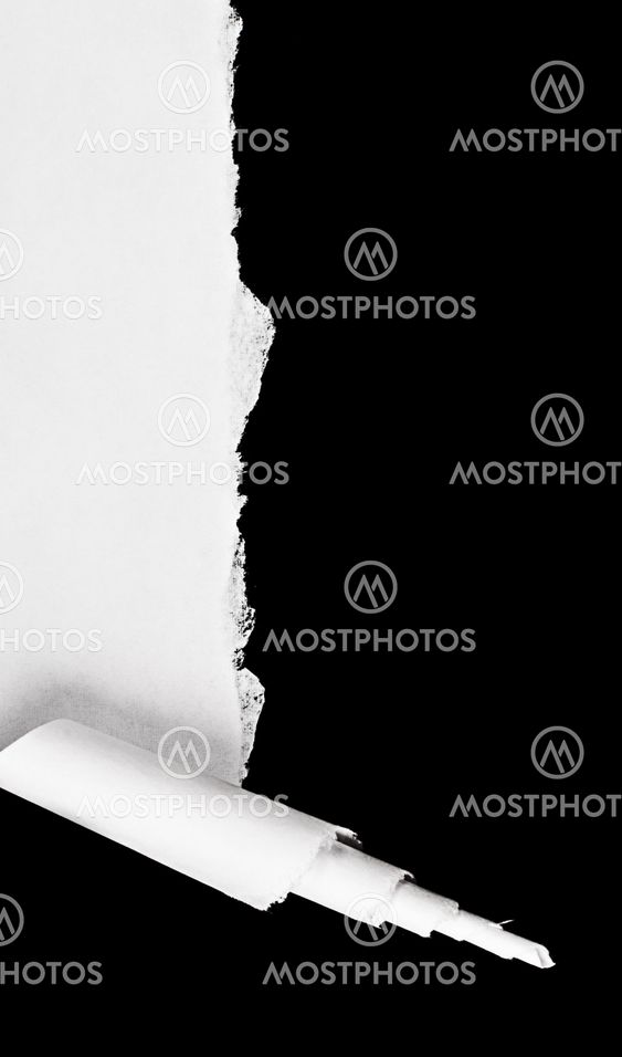 ripped paper