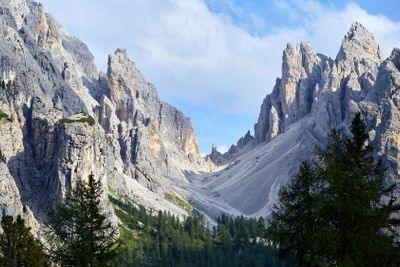 Three peaks mountain at daylight