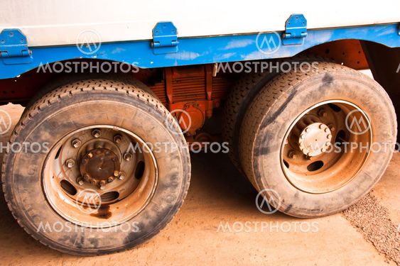 truck tire.