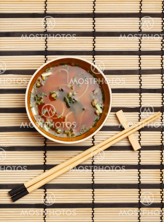 Delicious miso soup