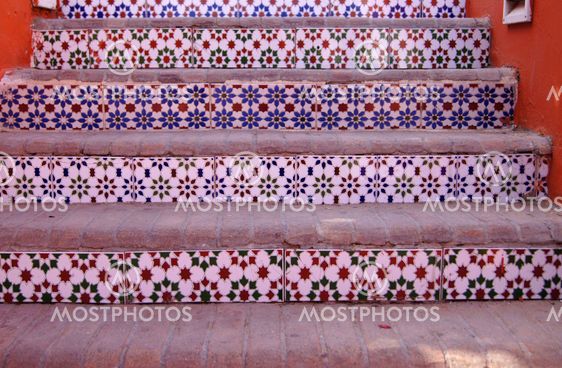 ceramic tile walkway