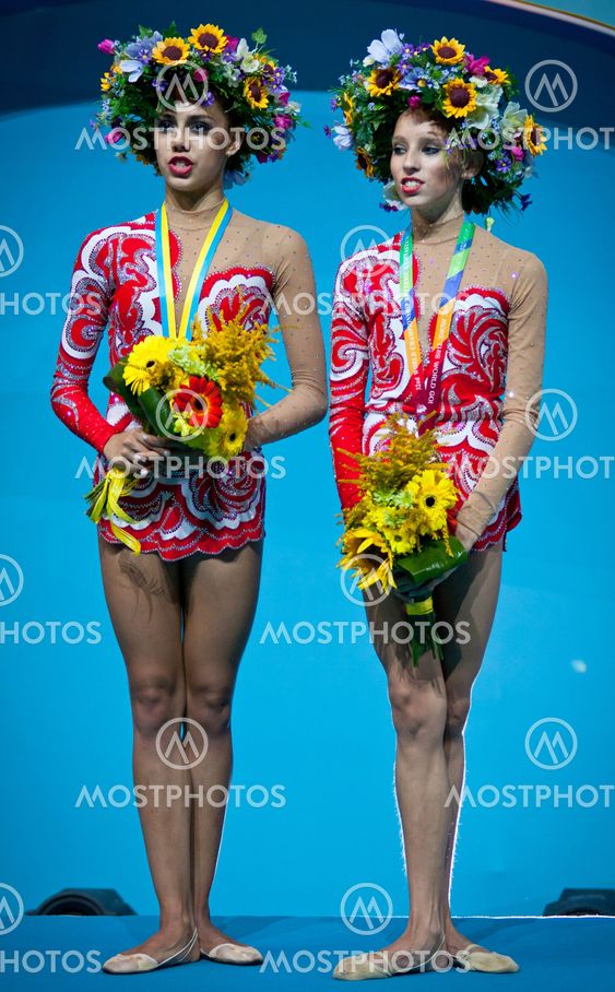 Margarita Mamun and Yana Kudryavtseva of Russia
