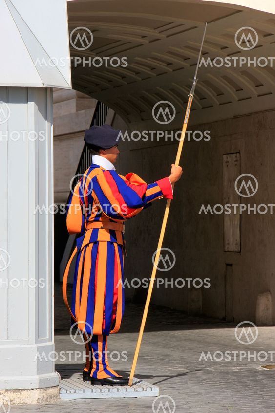 Pontifical Swiss Guard, Vatican city, Rome