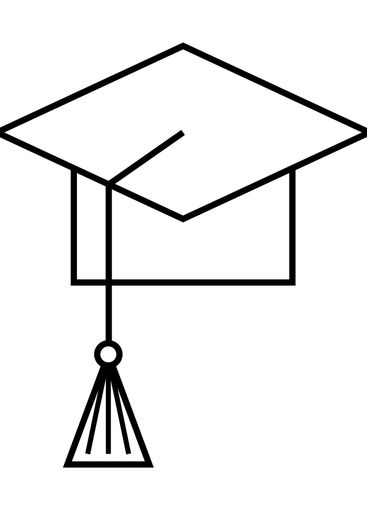 Graduation Cap with Tassel Representing Academic...