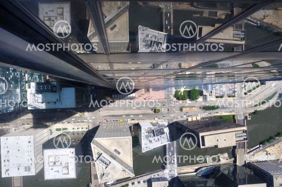 View Down the Willis Tower