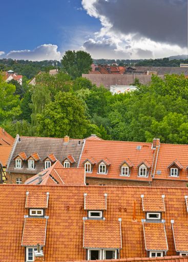 Rooftop, Europe and location for outdoor, historical and...